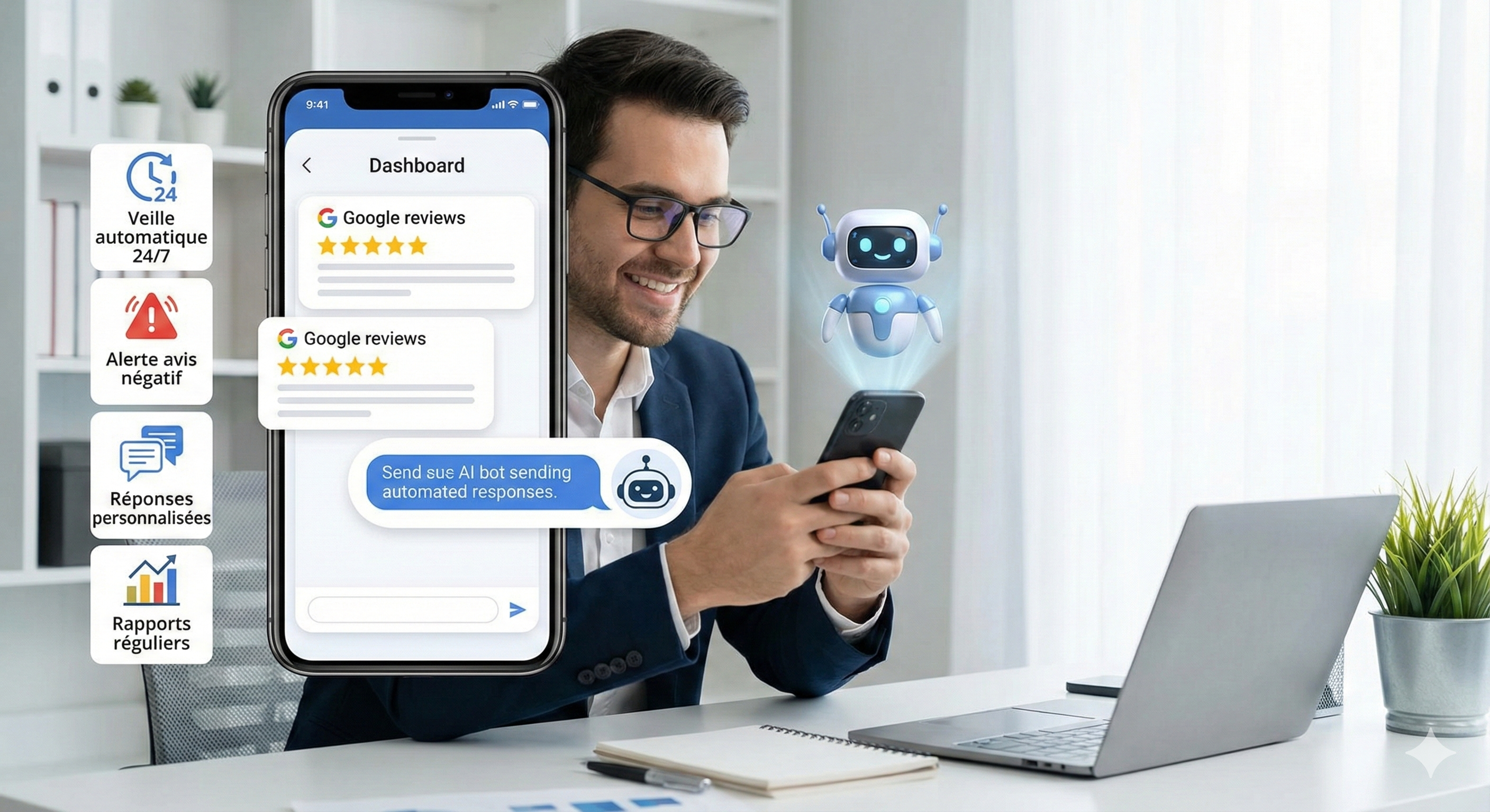 Gestion des avis et réputation